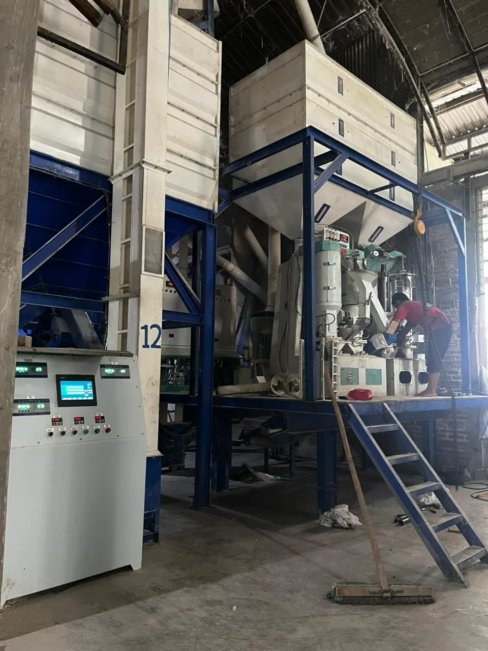 Rice packaging facility